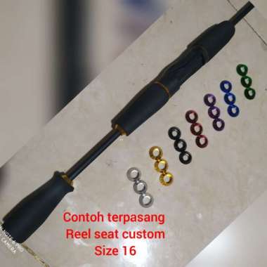 harga Reel seat custom size 16 model japstyle 1 set 3pcs WC & 2 ring gimbal Multicolor Blibli.com
