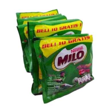 Promo Harga Milo ActivGo Reguler per 11 sachet 22 gr - Blibli