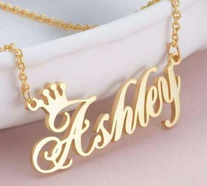 Kalung Nama Emas Harga Terbaru November 2021 Blibli