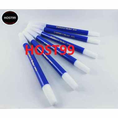 SPIDOL PERMANEN KECIL WARNA MARKER PERMANENT COLOR SNOWMAN biru