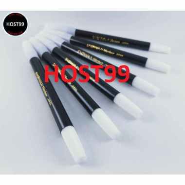SPIDOL PERMANEN KECIL WARNA MARKER PERMANENT COLOR SNOWMAN hitam
