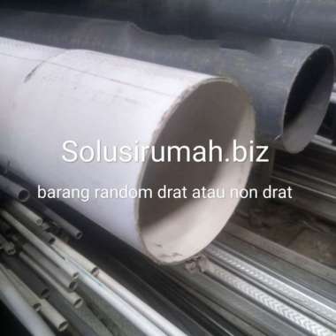 PARALON PIPA AIR PVC 4 D 1M PUTIH 1METER LEDENG PLASTIK 1 M PLASTIC P