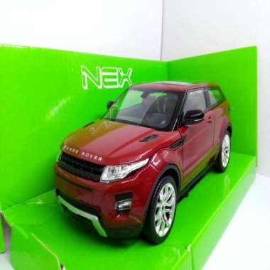Diecast Miniatur Mobil Land Rover Range Rover Evoque Original Welly