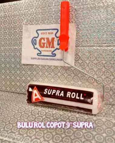 Bulu Rol Copot 9" Orange SUPRA