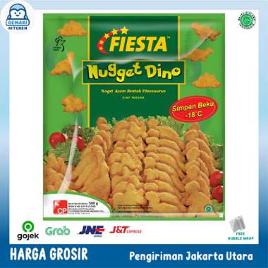 Promo Harga Fiesta Naget Dino 500 gr - Blibli