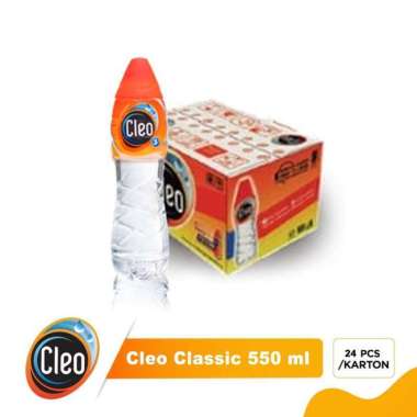 Cleo Classic Air Mineral 550ml x 24 Botol