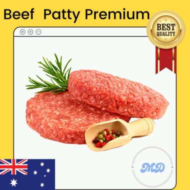 Beef Patty Premium 100 GR Import Australia / Daging Sapi Burger / Frozen Food