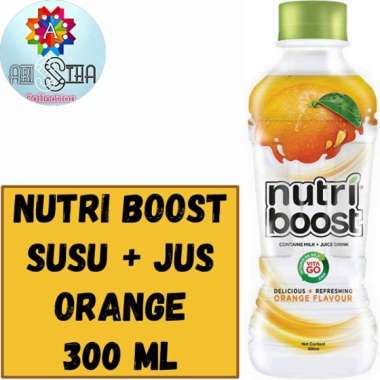 Nutriboost Minuman Susu dan Jus 300 ML Orange