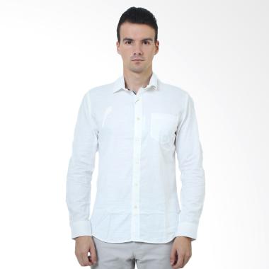 Manzone Frych Kemeja Pria - White