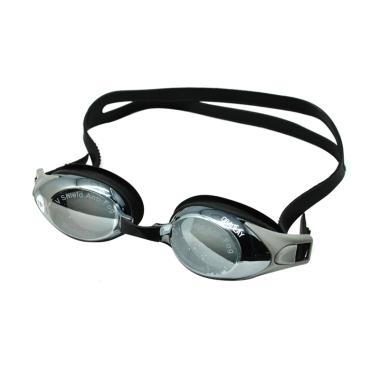 OBAOLAY Minus 4.0 Anti Fog UV Protection Kacamata Renang - Black