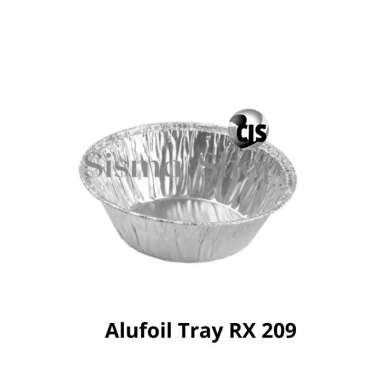 Alumunium Foil Cup RX 209 / Aluminium Foil Tray RX-209 Kue Pie (20 PCS)