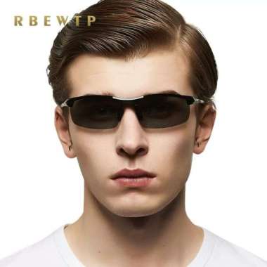 Kacamata Photochromic Polarized Termurah - Hitam