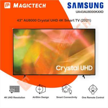 TV SAMSUNG 43 INCH 43" UA43AU8000 / 43AU8000 / AU8000 SMART TV 4K UHD