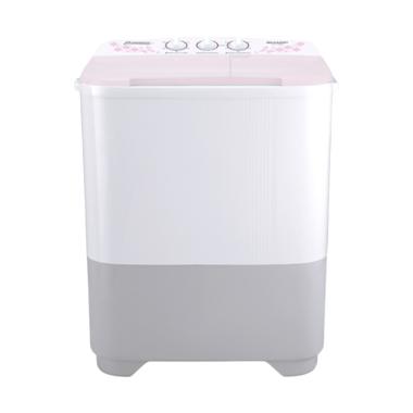 SHARP ES-T75MW-PK Twin Tub Washing Machine [7 kg]