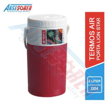 Termos Air Panas Dingin Lion Star Porta [2 Liter] / Tempat Minum Air / Botol Tremos Air Besar / Tere