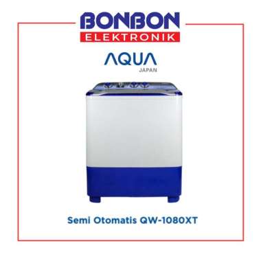 AQUA Mesin Cuci 2 Tabung 20KG QW-2070D / 20 KG QW2070D QW 2070 D