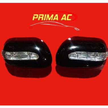 COVER SPION AVANZA /XENIA ELEKTRIK HITAM + LAMPU Chrome