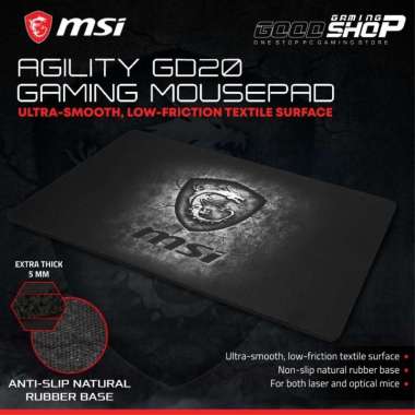 MSi Agility GD20 - Gaming Mousepad