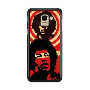 Flazzstore Jimi Hendrix C0393 Premi ... or Samsung Galaxy J6 2018