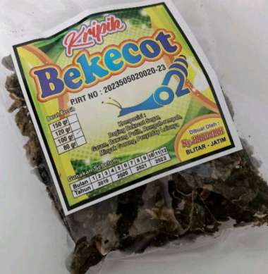 Keripik Bekicot 02 Asli Blitar Terlaris