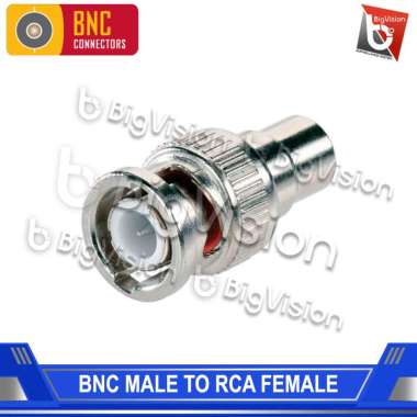 BNC CCTV BNC MALE TO RCA FEMALE