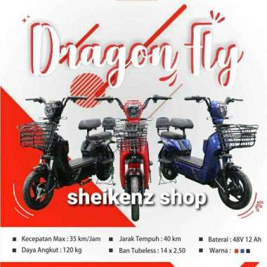 Sepeda Listrik Electric E-Bike Uwinfly Dragonfly 2