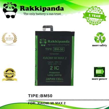 RakkiPanda - Baterai BM50 Mi Max 2