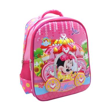 DJ Fashion 3D Backpack Tas Sekolah Anak Perempuan [13 Inch]