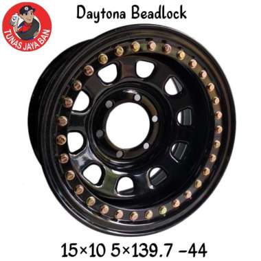 Velg mobil Daytona Beadlock R15 ORI baru Toko Surabaya