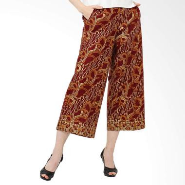 Anakara Maxi Palazo Fuego Celana Panjang Wanita - Maroon