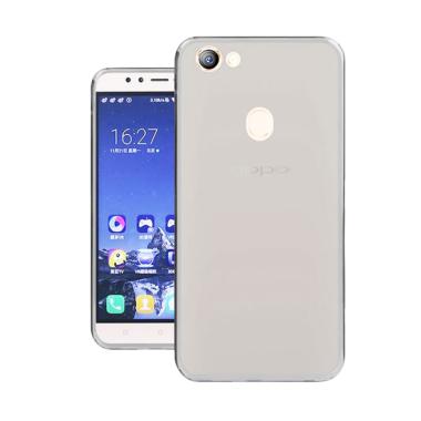 LOLLYPOP Ultrathin TPU Jelly Silicone Softcase Casing for OPPO F5 - Clear