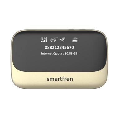 Smartfren Andromax M6 Modem Mifi - Gold [4G LTE] Suport Power Bank