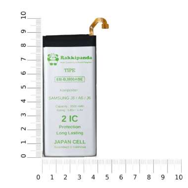 RakkiPanda - Baterai BJ800ABE Samsung J8 2018 J800 / A6 2018 A600 / J6 2018 J600
