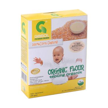 Gasol Tepung Organik Jagung Makanan Bayi [200g]