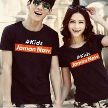 KAOS COUPLE PASANGAN REMAJA KAPELAN PACAR KAOS COPLE KOPLE BAJU CAUPLE KOPEL KIDS ZAMAN NOW 11008