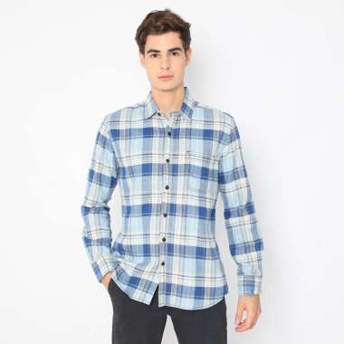 Platini Kemeja Flanel Pria Lengan Panjang 76164 L