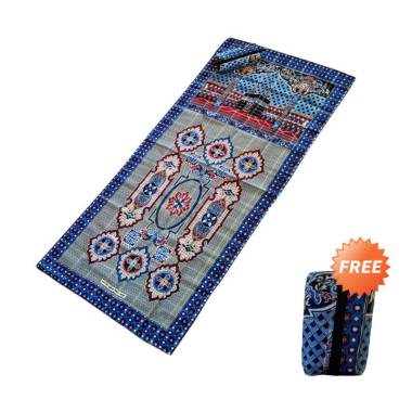 Zahra Seri Kabah Travel Lipat Sajadah - Biru Merah