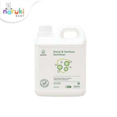 Hand Sanitizer Pureco Hand and Surface Sanitizer Refill Size 900 ml