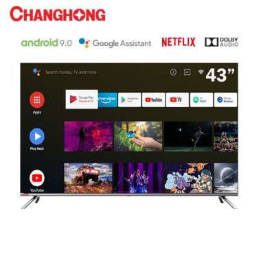Changhong L40H4 Android Smart TV LED [40 Inch/ Google Certified/ FHD Digital]