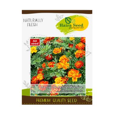 Haira Seed Petite Mix Bibit Bunga Marigold Benih Tanaman