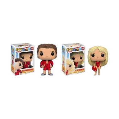Funko POP! Baywatch Mitch Buchannon & C. J Parker Set Action Figure [Set Promotion]