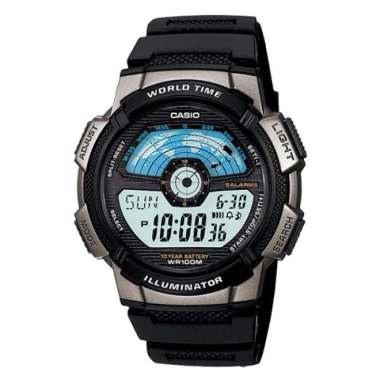 CASIO ORIGINAL - CASIO AE-1100W-1AV - JAM TANGAN PRIA JAM PRIA - RUBBER CASIO AE-1100W-1A AE 1100W 1
