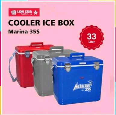 Cooler Box Marina 35S Lion Star 33 Liter / Cool Box / Tempat Es 35 S