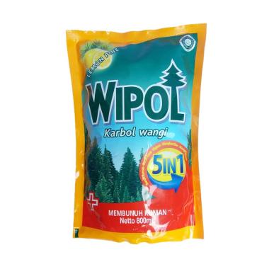 DUTA BUAH PUSAT WIPOL Karbol Lemon Reff Pembersih Lantai [780 mL] Putih