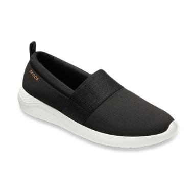 Crocs LiteRide Sepatu Olahraga Wanita - Black [2051030EA]