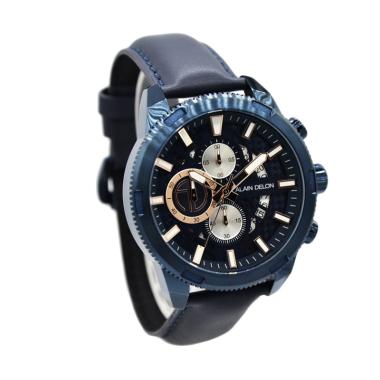 Alain Delon Jam Tangan Pria - Blue [AD430-1882C] Blue