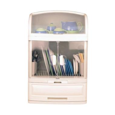 Rovega Pladys DCB-2568 Rak Piring - Cream