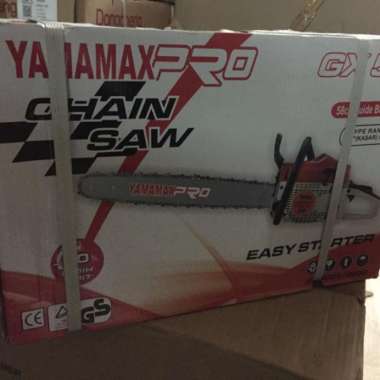 Chainsaw 22 inch YAMAMAX PRO GX 58 mesin senso gergaji kayu pohon 2tak 100 % ORIGINAL Multicolor