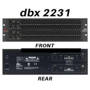 EQUALIZER DBX 2231 ( 2 X 31 CHANNEL ) ORIGINAL