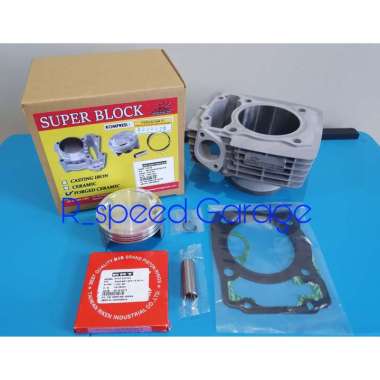 BLOK CERAMIC FORGING & FORGED PISTON BRT CRF VERZA NEW MEGAPRO 150 72.00 HEAD STD STROKE STD